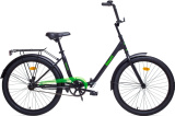 Велосипед складной Aist Smart 24 1.1 черно-зеленый, BY